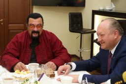 Владимир Илюхин пригласил Стивена Сигала на «Берингию-2017»